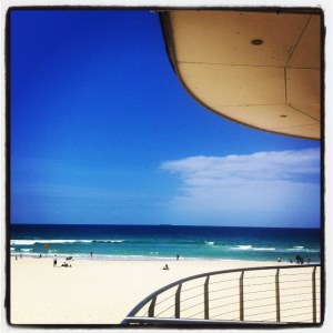 Bondi Beach- taken from the Lifeguards station