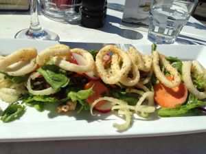 calamari salad