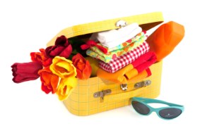 Suitcase for vacation