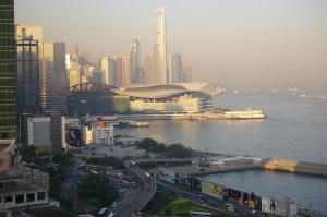 early morning from my hotel room