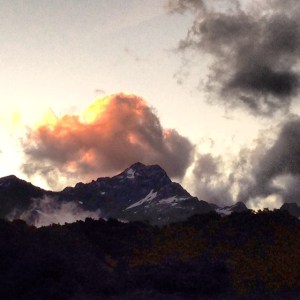 Sunrise from the Lodge (taken from iPhone)