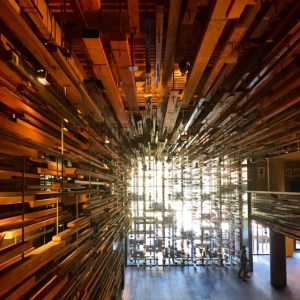 Heading down the stairs, Palace Cinema is on your right.