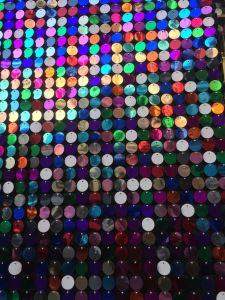 The Harvey Nicks windows have a disco theme this Christmas