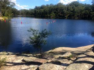 Looking back towards the reserve