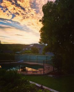 This morning's sunrise